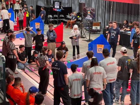 Les Dragons à la compétition FTC
